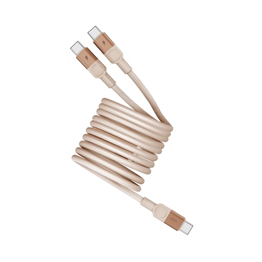 Mag.Link Magnetic USB-C to 2 USB-Cs Cable 100W 2m Sandstone Mag.Link Magnetic USB-C to 2 USB-Cs Cable 100W 2m Sandstone