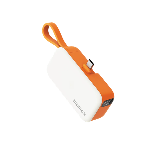1-Power Mini 3-in-1 Power Bank 5000mAh USB-C Orange 1-Power Mini 3-in-1 Power Bank 5000mAh USB-C Orange