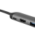 Verbatim USB-C Docking Station με HDMI 4K PD Ethernet Ασημί