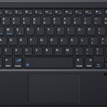 BlackView K2-B Ασύρματο Bluetooth Πληκτρολόγιο με Touchpad για Tablet Αγγλικό US
