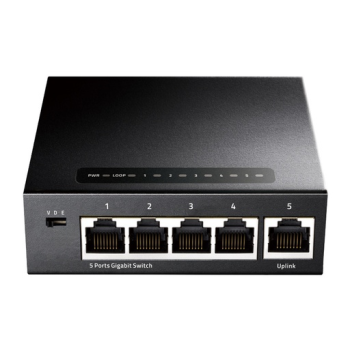 Cudy GS105 – Unmanaged L2 Switch με 5 θύρες Gigabit Ethernet Cudy GS105 – Unmanaged L2 Switch με 5 θύρες Gigabit Ethernet