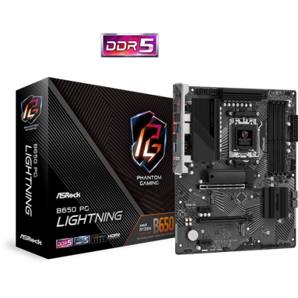 ASRock B650 PG Lightning Motherboard ATX με AMD AM5 Socket ASRock B650 PG Lightning Motherboard ATX με AMD AM5 Socket