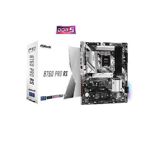 ASRock B760 PRO RS Motherboard ATX με Intel 1700 Socket ASRock B760 PRO RS Motherboard ATX με Intel 1700 Socket