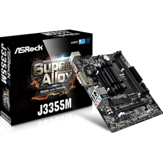 ASRock J3355M Micro ATX Motherboard with Integrated Intel Celeron J3355 ASRock J3355M Micro ATX Motherboard with Integrated Intel Celeron J3355