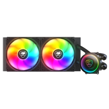 Cougar Poseidon Elite ARGB 240 Υδρόψυξη Επεξεργαστή 240mm με 2x120mm PWM ARGB Fans Μαύρη Cougar Poseidon Elite ARGB 240 Υδρόψυξη Επεξεργαστή 240mm με 2x120mm PWM ARGB Fans Μαύρη