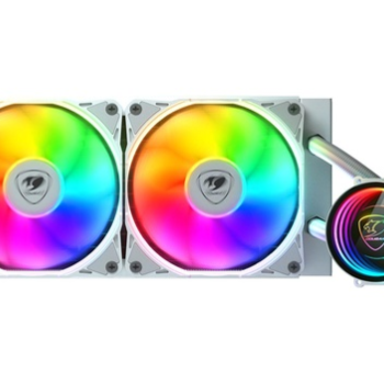 Cougar Poseidon Elite ARGB 240 Υδρόψυξη Επεξεργαστή 240mm με 2x120mm PWM ARGB Fans Λευκή Cougar Poseidon Elite ARGB 240 Υδρόψυξη Επεξεργαστή 240mm με 2x120mm PWM ARGB Fans Λευκή