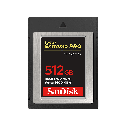 Sandisk Extreme Pro CFexpress 512GB Sandisk Extreme Pro CFexpress 512GB