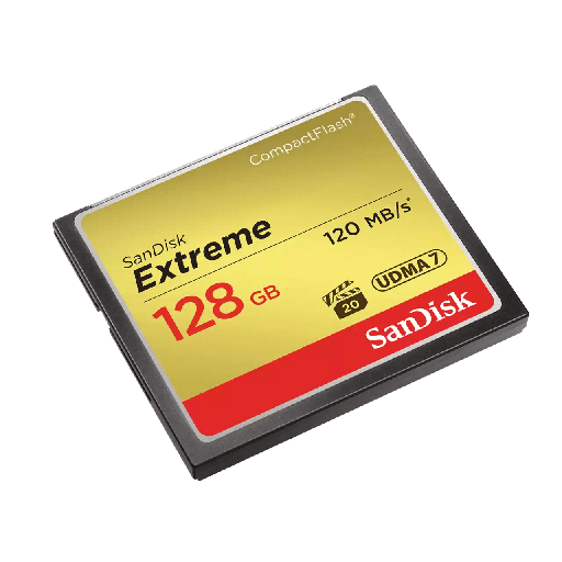 Sandisk Extreme CompactFlash 128GB Sandisk Extreme CompactFlash 128GB