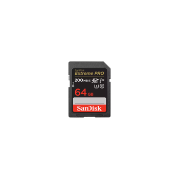 SanDisk Extreme Pro SDXC 64GB Class 10 U3 V30 UHS-I SanDisk Extreme Pro SDXC 64GB Class 10 U3 V30 UHS-I
