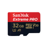 Sandisk Extreme Pro microSDHC 32GB Class 10 U3 V30 A1 UHS-I με αντάπτορα