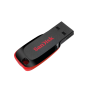 Sandisk Cruzer Blade 16GB USB 2.0 Stick Μαύρο