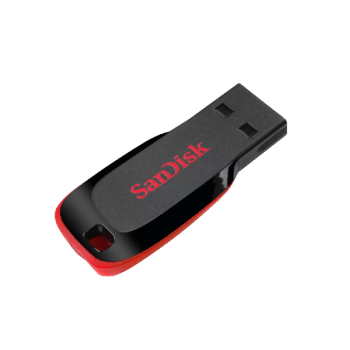Sandisk Cruzer Blade 32GB USB 2.0 Stick Black Sandisk Cruzer Blade 32GB USB 2.0 Stick Black
