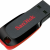 Sandisk Cruzer Blade 128GB USB 2.0 Stick Μαύρο
