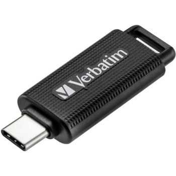 Verbatim Retractable 32GB USB 3.2 Stick με σύνδεση USB-C Μαύρο Verbatim Retractable 32GB USB 3.2 Stick με σύνδεση USB-C Μαύρο