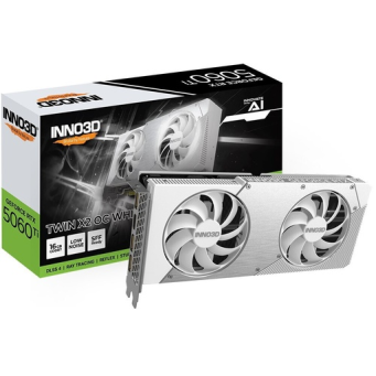 INNO3D GeForce RTX 5060 Ti 16GB GDDR7 Twin X2 OC White INNO3D GeForce RTX 5060 Ti 16GB GDDR7 Twin X2 OC White