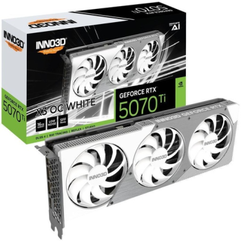 INNO3D GeForce RTX 5070 Ti 16GB GDDR7 X3 OC WHITE INNO3D GeForce RTX 5070 Ti 16GB GDDR7 X3 OC WHITE