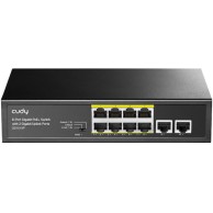 Cudy GS1010P – Unmanaged PoE+ Gigabit Switch με 8x PoE θύρες και 2 uplink