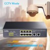 Cudy GS1010P – Unmanaged PoE+ Gigabit Switch με 8x PoE θύρες και 2 uplink