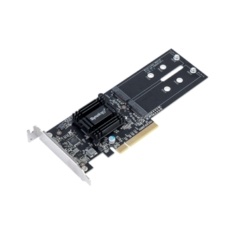 Synology M2D18 Adapter Card (PCIe 2.0, M.2 NVMe/SATA SSD adapter) Synology M2D18 Adapter Card (PCIe 2.0, M.2 NVMe/SATA SSD adapter)