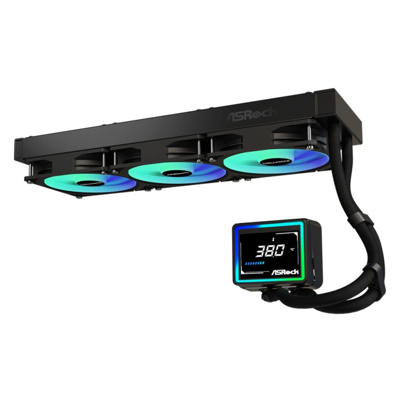 ASRock Challenger 360 Digital Υδρόψυξη Επεξεργαστή Τριπλού Ανεμιστήρα 120mm ARGB