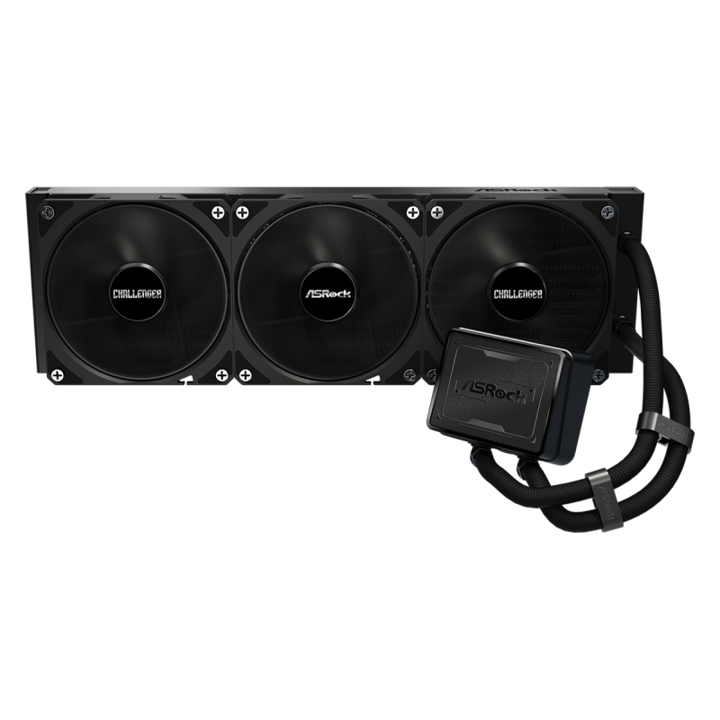 ASRock Challenger Pure 360 Υδρόψυξη Επεξεργαστή Τριπλού Ανεμιστήρα 120mm για Socket AM4/AM5/1700