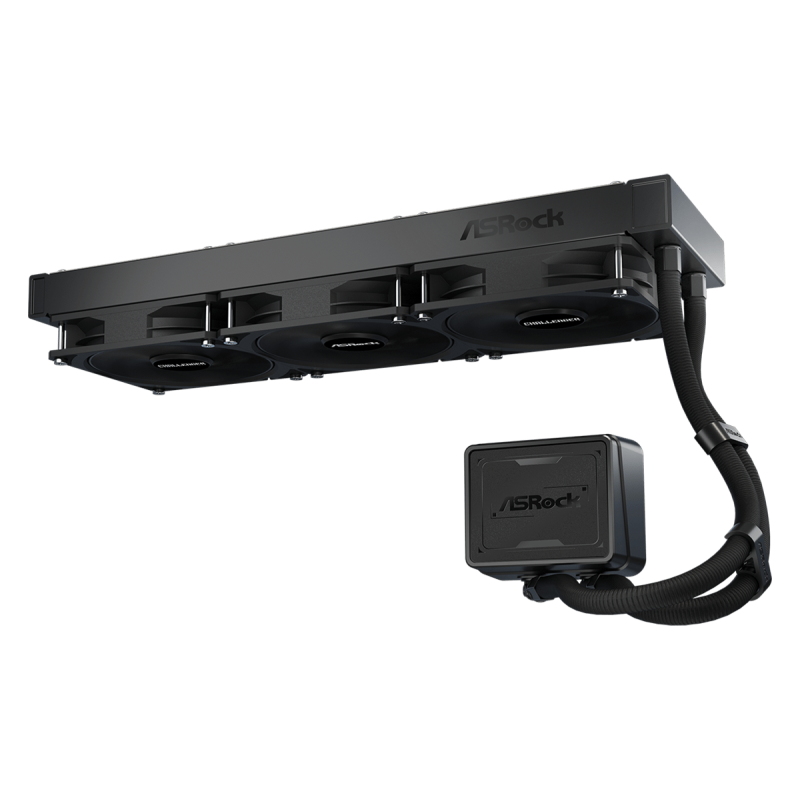 ASRock Challenger Pure 360 Υδρόψυξη Επεξεργαστή Τριπλού Ανεμιστήρα 120mm για Socket AM4/AM5/1700