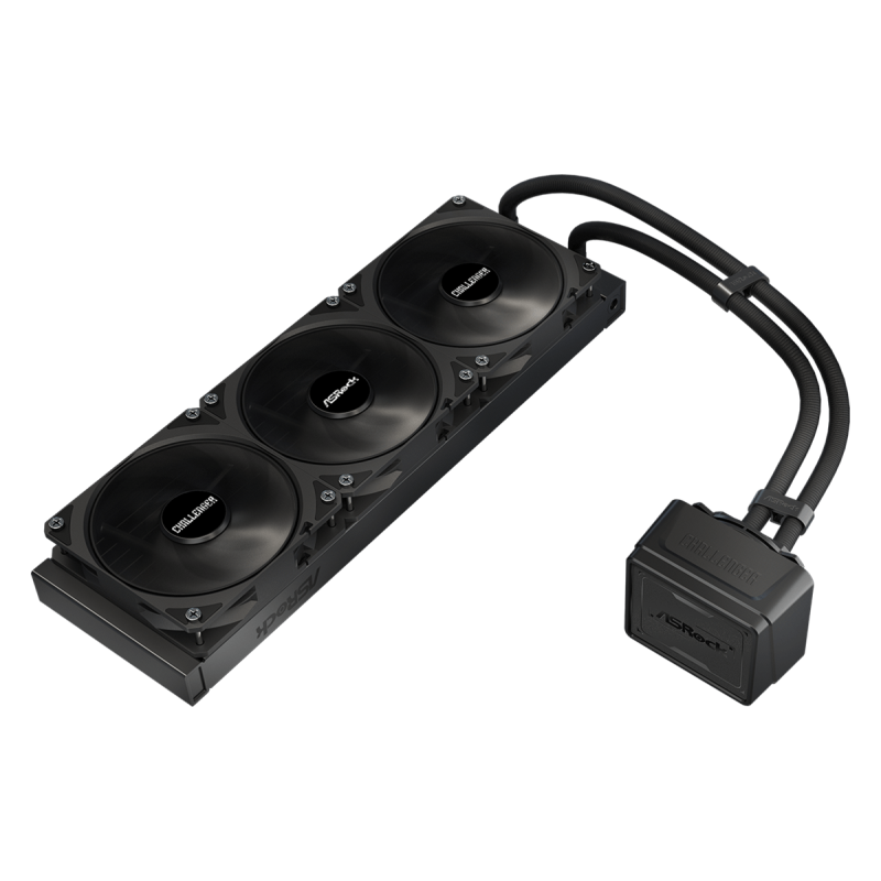 ASRock Challenger Pure 360 Υδρόψυξη Επεξεργαστή Τριπλού Ανεμιστήρα 120mm για Socket AM4/AM5/1700