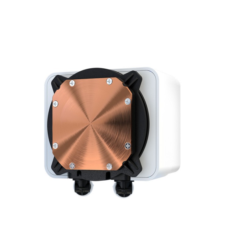 ASRock Pro 360 ARGB White Υδρόψυξη Επεξεργαστή Τριπλού Ανεμιστήρα 120mm για Socket AM4/AM5/1700