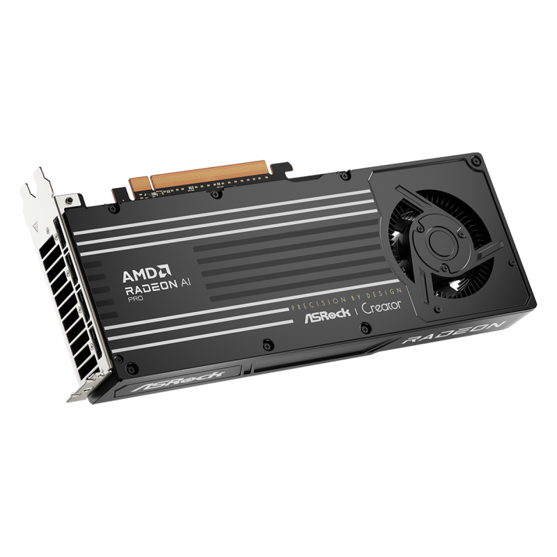 ASRock Radeon AI Pro R9700 32GB GDDR6 Creator