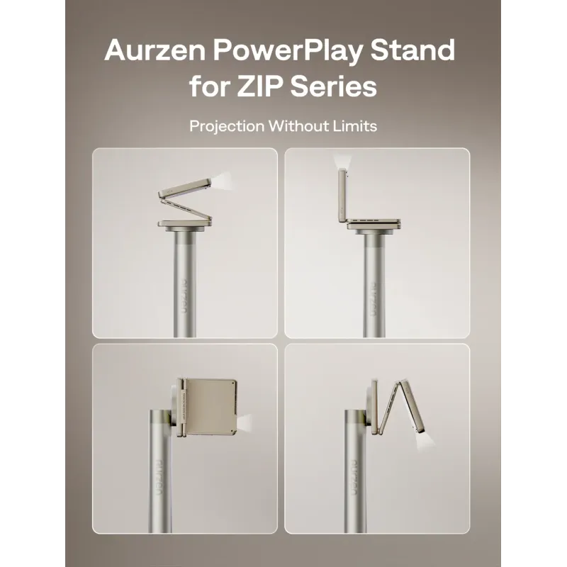 Aurzen PowerPlay 3-in-1 Projector Stand with 10000mAh Power Bank & Carry Case