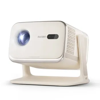 Aurzen BOOM mini Google TV Smart Projector Beige