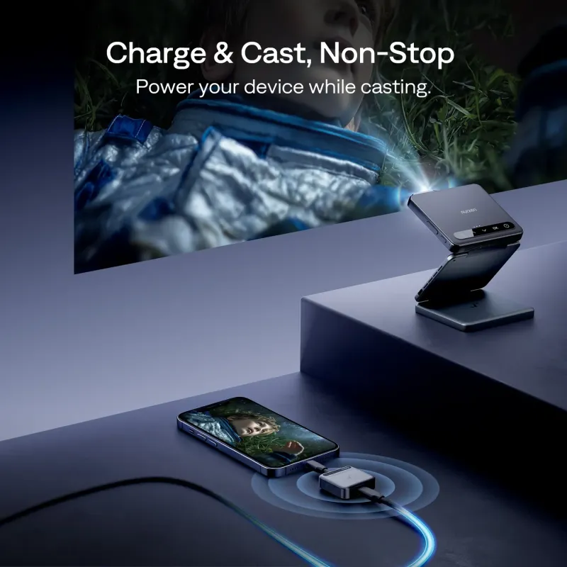 Aurzen CastPlay Pro Wireless USB-C Dongle for ZIP Projector