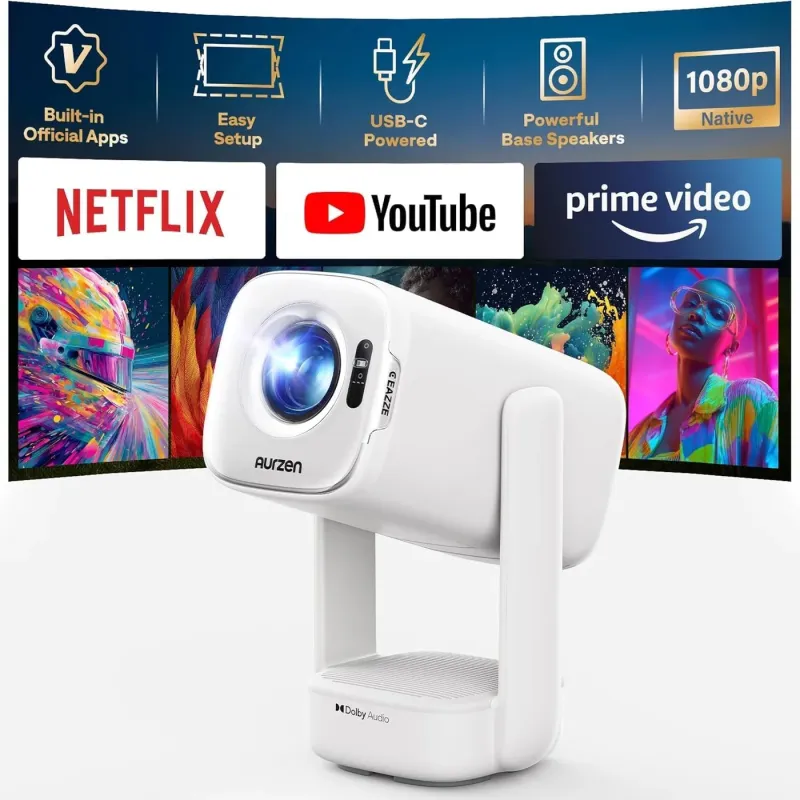 Aurzen EAZZE D1 air Portable Smart Projector Aurzen EAZZE D1 air Portable Smart Projector
