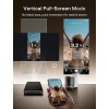 Aurzen ZIP Tri-Fold Portable Mini Projector White Aurzen ZIP Tri-Fold Portable Mini Projector White