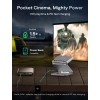 Aurzen ZIP Tri-Fold Portable Mini Projector White Aurzen ZIP Tri-Fold Portable Mini Projector White