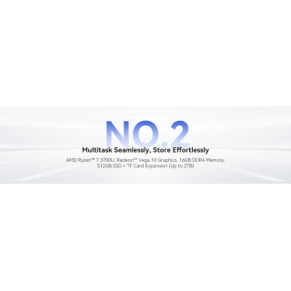 Blackview AceBook 8 Pro – 16" |AMD 3700U| 16GB RAM | 512GB SSD | Windows 11 Pro