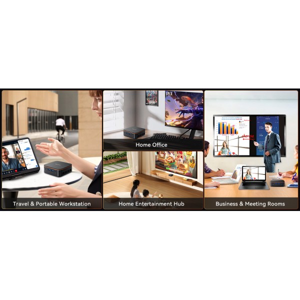 BlackView MP20 Mini PC Ryzen 3 3300U/16GB DDR4/512GB SSD/W11 Pro