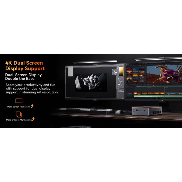 BlackView MP20 Mini PC Ryzen 3 3300U/16GB DDR4/512GB SSD/W11 Pro