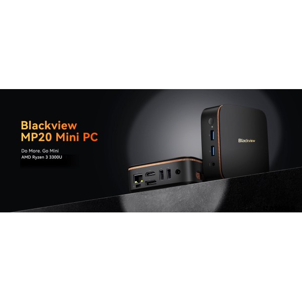 BlackView MP20 Mini PC Ryzen 3 3300U/16GB DDR4/512GB SSD/W11 Pro
