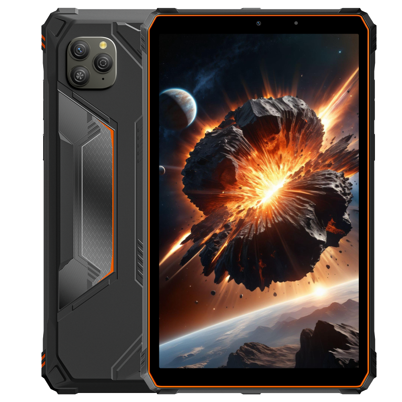 Blackview Active 5 Rugged Tablet 8.68" HSD (6GB RAM, 128GB, 4G LTE, WiFi, NFC, 6600mAh), Orange