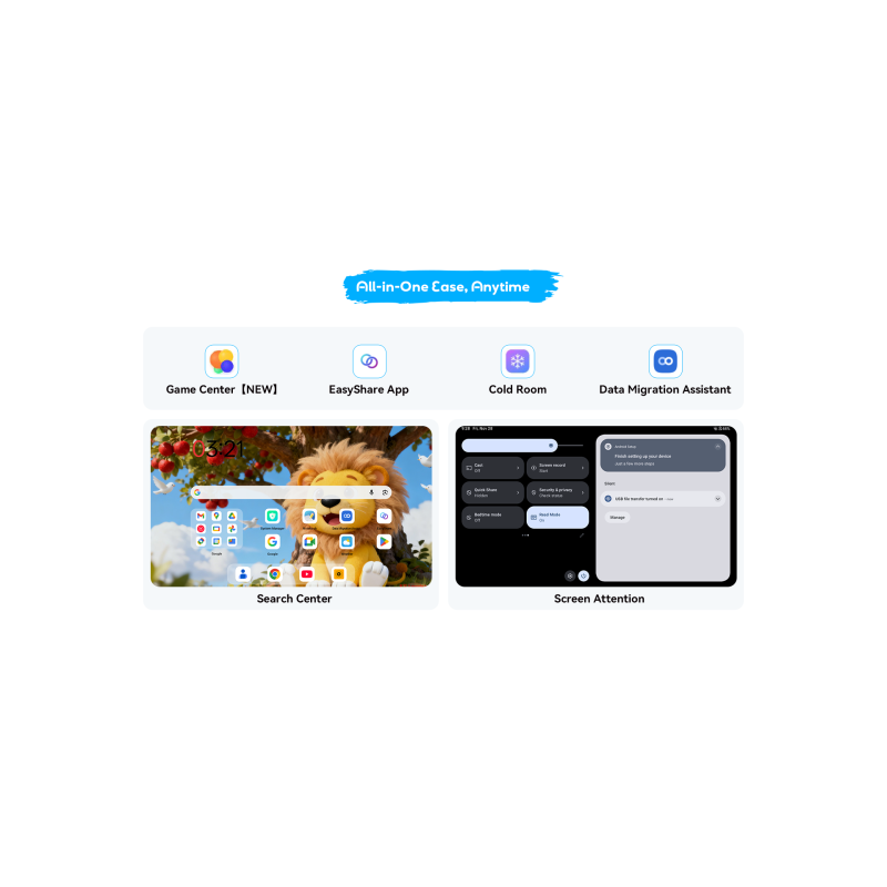 BlackView Link 1 Kids 8.68" με WiFi (4GB/64GB) Bubble Blue