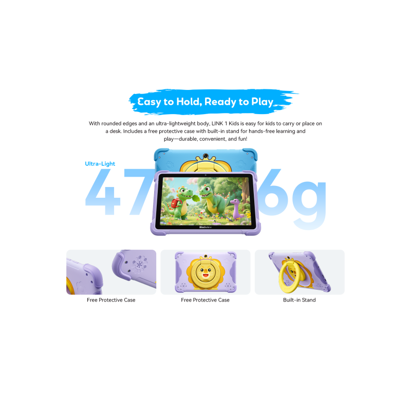 BlackView Link 1 Kids 8.68" με WiFi (4GB/64GB) Bubble Blue