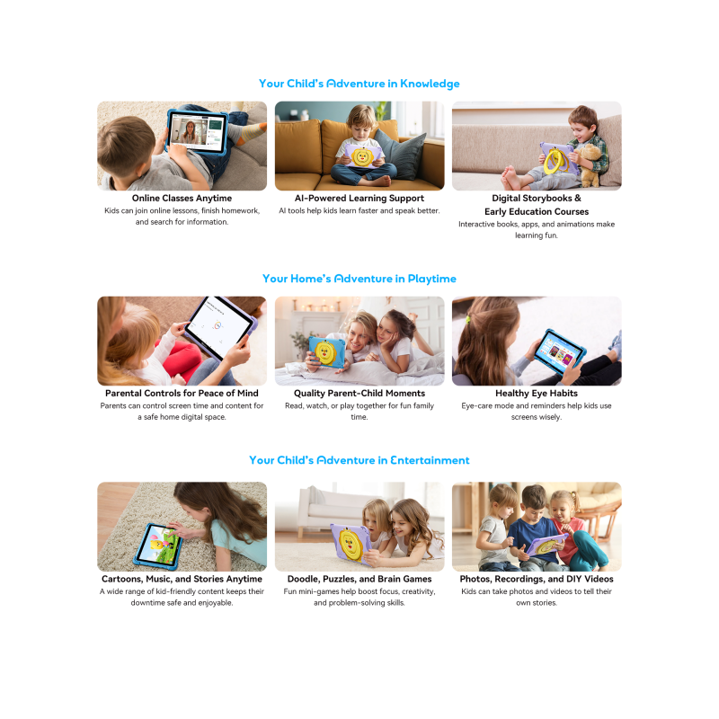 BlackView Link 1 Kids 8.68" με WiFi (4GB/64GB) Purple BlackView Link 1 Kids 8.68" με WiFi (4GB/64GB) Purple