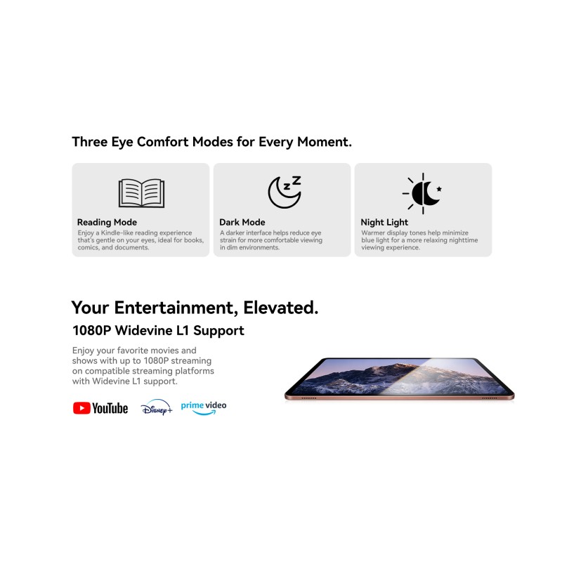 BlackView Link 5 11" με WiFi (8GB/128GB) Grey Set Packing