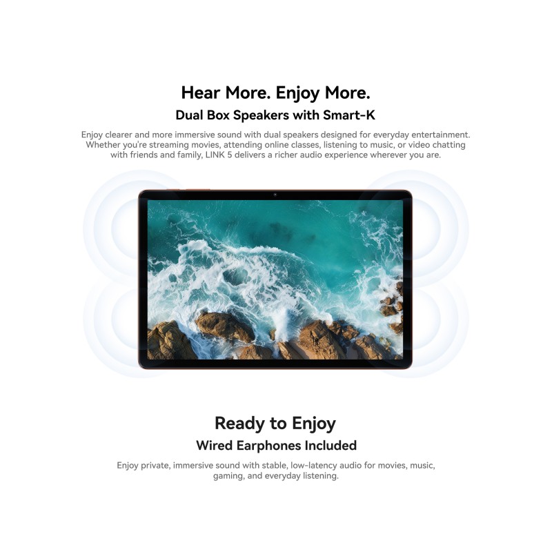 BlackView Link 5 11" με WiFi (8GB/128GB) Grey Set Packing