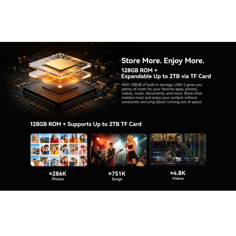 BlackView Link 5 11" με WiFi (8GB/128GB) Grey Set Packing