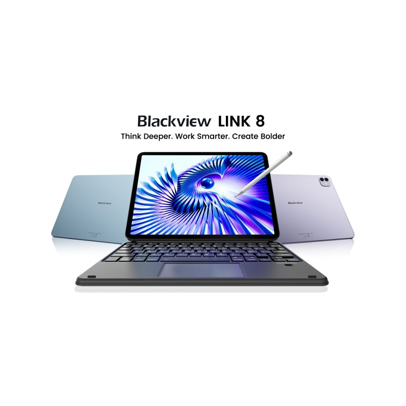 BlackView Link 8 12.7" 2K με WiFi (6GB/256GB) Grey Set Packing