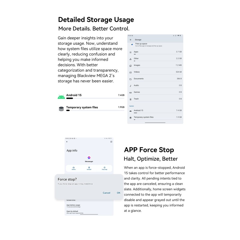 Blackview MEGA 2 – 12" Android 15 Tablet με WiFi | 12GB RAM, 256GB ROM | Green Set Blackview MEGA 2 – 12" Android 15 Tablet με WiFi | 12GB RAM, 256GB ROM | Green Set