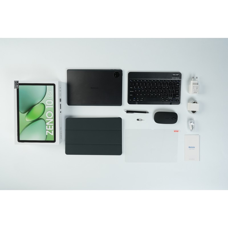 BlackView ZENO 10 |10.95" με WiFi & 5G (8GB/128GB) Grey Set Packing Gray