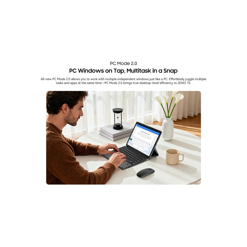 BlackView ZENO 10 |10.95" με WiFi & 5G (8GB/256GB) Grey Set Packing Gray